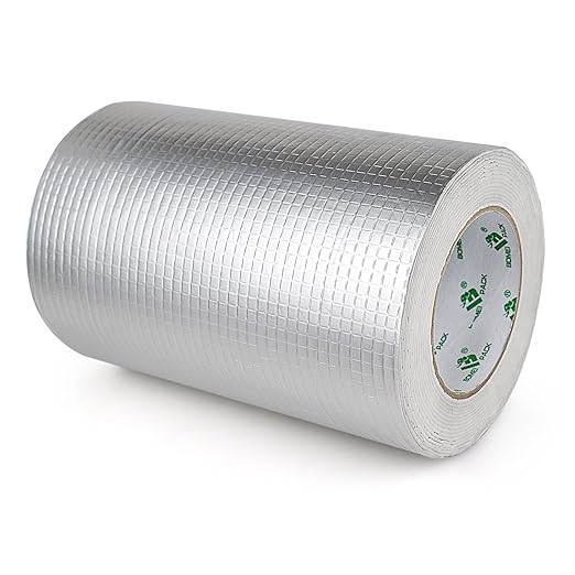 BOMEI PACK Butyl Tape, Waterproof 8" W X 33'L, Multi-Use Leak Repair for Boat and Pipe Sealing, HVAC Ducts, Roof Crack, RV, Awning, Window Sealing, Upgraded Leak Proof Butyl, 1Pack
