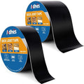 ADHES Deck Joist Tape, 2" x 50' + 4" x 50', Weather Resistance & Waterproof Butyl Joist Tape for Decking, Deck Flashing Tape, Ideal for Wood Decks Beams Roof, Outdoor Construction Use