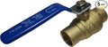 XFITTING 3/4 in Sweat Ball Valve, Brass, Full Port, 600 WOG, (Water, Oil, Gas), 1/4 Turn, 5 Pieces
