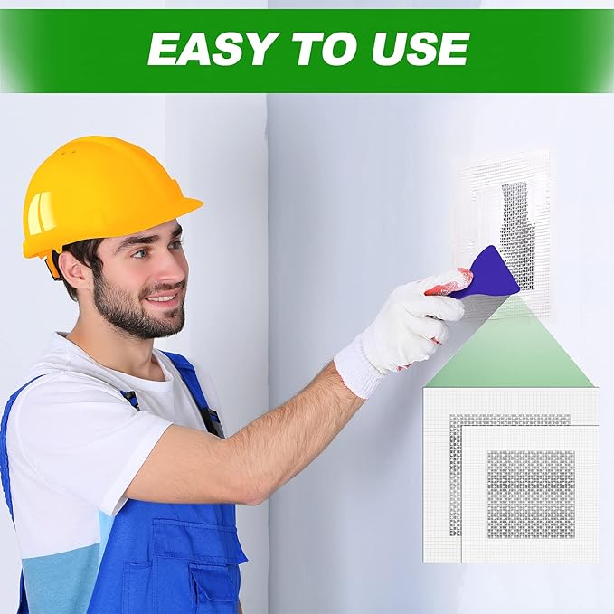 Drywall Repair Kit, 2 Spackle Wall Repair Patch Kit, Wall Mending Agent, Quick and Easy Repair of Holes, Dents and Graffiti