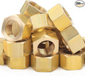 LTWFITTING 3/4-Inch Brass Compression Nut,Brass Compression Fitting(Pack of 200)