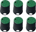 Durable PP Valve Box-6 Pcs Anti Slip 6 inch Sprinkler Valve Boxes,Round Irrigation Box for Garden Yard Outdoor Lawn Grassland Ground Farm,Plastic Electrical Splice Box for Water Meter