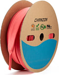 Chanzon 3:1 Ratio - 80ft Roll - Heat Shrink Tubing 5/8" (15mm) - Marine Grade Waterproof Adhesive Lined - (25M Total Length) Red Polyolefin Sleeving Wrap Shrinking 3 to 1 Ratio 1pcs