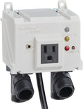 Watts A2C-SC Series Intelliflow 1/2" Washing Machine Smart Water Shutoff Valve with Leak Sensor, Inlet Adapters, Without Wall Box, Automated Flood Detection with Real-Time Text and E-Mail Alerts