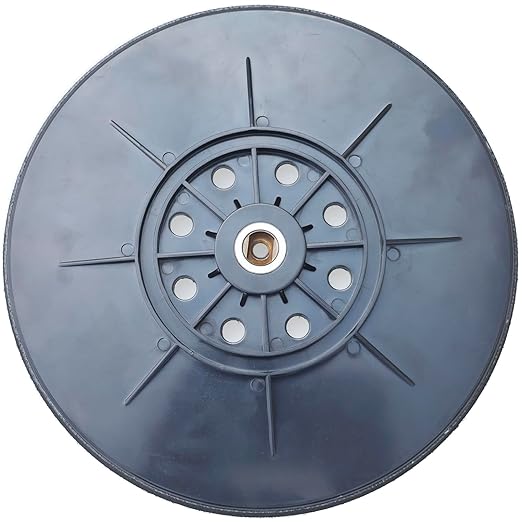 9 Inch 8 Hole Drywall Sanding Pad for Drywall Sander, Replacement Backing Pad Used with Hook and Loop Grinding Polishing Sanding Disc