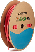 Chanzon 3:1 Ratio - 80ft Roll - Heat Shrink Tubing 3/16" (4.8mm) - Marine Grade Waterproof Adhesive Lined - (25M Total Length) Red Polyolefin Sleeving Wrap Shrinking 3 to 1 Ratio 1pcs