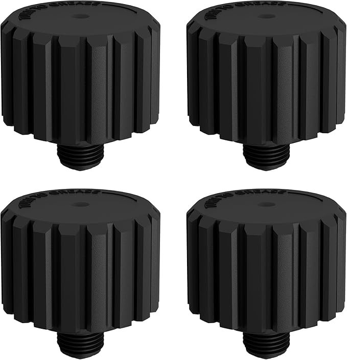 2133 Grease Cup Kit Compatible with Jandy Gray 2-Port, 3-Port Valve – 4-Pack Heavy Duty Grease Cups Replacement Part for Swimming Pool, SPA Valve – Easy to Replace