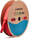 Chanzon 2:1 Ratio - 80Ft Roll - 1-1/2" (40mm) Red Heat Shrink Tubing - Electrical Shrink Wrap 1pcs