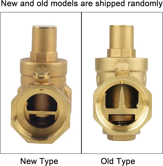 BSP DN50 Brass Water Pressure Reducing Valve Adjustable Gauge Flow Regulator for Tap Water Equipment Durable Piston Structure High Pressure Resistance 1.6Mpa