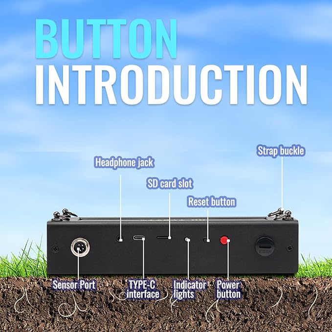 TYM-5A Pressure Pipe Leak Detector - Acoustic Detection Technology for Water Supply/Heating System Leak Location