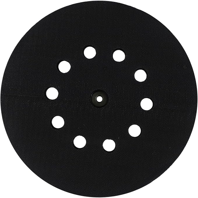 9-Inch 215mm Backing Plate for Drywall Sanders, 10-Hole Sanding Pad with 16mm Thread, Replacement Backing Pad for Dustless Wall Sanding Machines