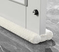 Ciieyuo® Door Draft Stopper – Premium Velour Under Door Gap Filler & Noise Blocker | Insert-Design Draft Stopper for Bottom of Door (30"-36") | Blocks Cold, Noise, Dust – Easy Install, No Adhesive