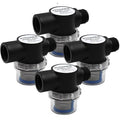 SEAFLO Water Pump Inline Strainer Filter (51S01) - 1/2" NPSM Inlet/Outlet - RV Replacement- Compatible, Shurflo, and WFCO Pumps (4-Pack)