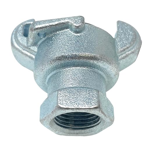 Gloxco Universal Quick Connect Coupling - Crowfoot Fitting, 1/2", Female NPT, Ductile Iron (UQC-F-050-DI)