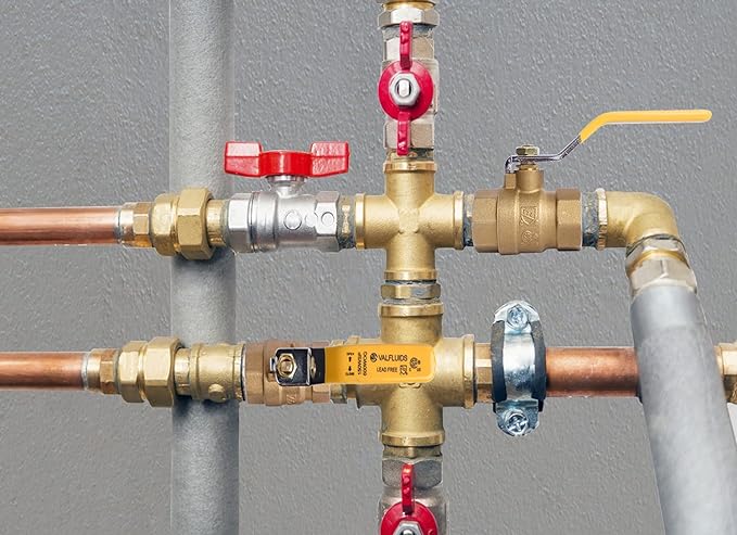 Full Port Forged LF Brass Ball Valve With Female Thread NPT Connector, 150 PSI WSP / 600 PSI WOG. (1-1/2 Inch)