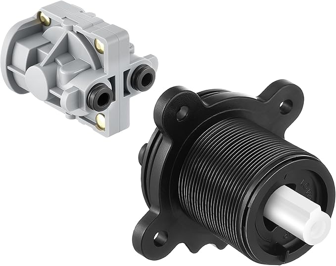 Dreyoo 2 Pieces Pressure Balancing Cartridge and Valve Stem Assembly, Compatible with 971-2500 and 974-2910, Compatible with Pfister 0X8/JX8/VB8/JV8 Deep Casting Valve, for Single Handle Tub/Shower