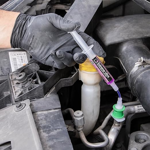 Errecom Extreme Ultra | A/C Leak Stop for Vehicle A/C Systems | Works with All Refrigerants and Lubricants | Includes R1234yf and R134a Adapters | 0.2 fl oz (6 mL) Cartridge