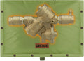 Backflow Preventer Insulated Cover (5°F) for Winter Freeze Protection, 21"W x 16"H Thickened Pressure Reducing Value & Well Pump Cover, Outdoor Waterproof Insulation Pouch for Sprinkler Valve, Green
