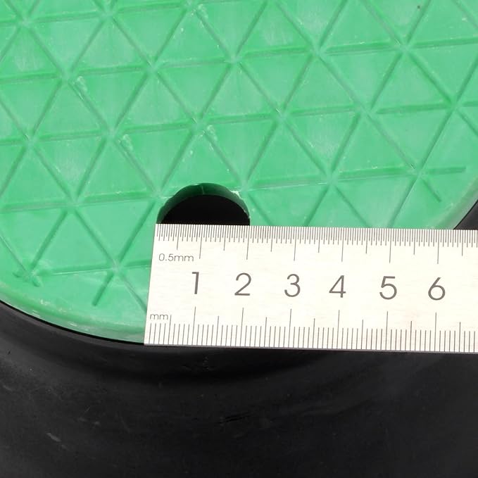 6 Pcs 6 Inch Round Valve Box Cover Lid Replacement for Outdoor Green Sprinkler System Irrigation Control Water System Lawn, Compatation with ID 5.5" OD 6" Sprinkler Valve Box
