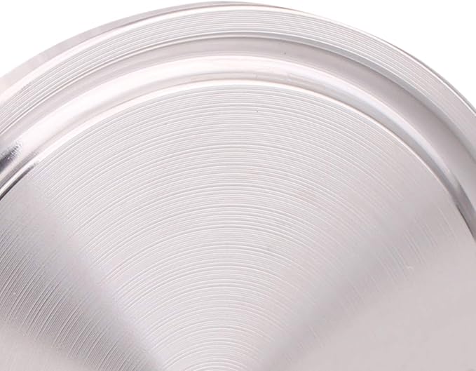 DERNORD Sanitary End Cap fits Tri-Clamp Ferrule Flange Stainless Steel 304 Fitting Clamp (2" (51mm) Tube OD) (2 Pack)