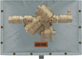 Backflow Preventer Insulated Cover (5°F) for Winter Freeze Protection, 21" W x 16" H Thickened Pressure Reducing Value & Well Pump Cover, Outdoor Waterproof Insulation Pouch for Sprinkler Valve, Grey