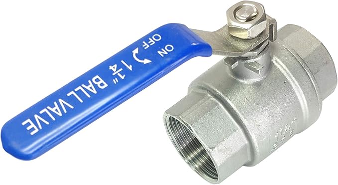 1-1/4" Female Ball Valve NPT Thread 316 Stainless Steel Full Port Ball Valve WOG1000