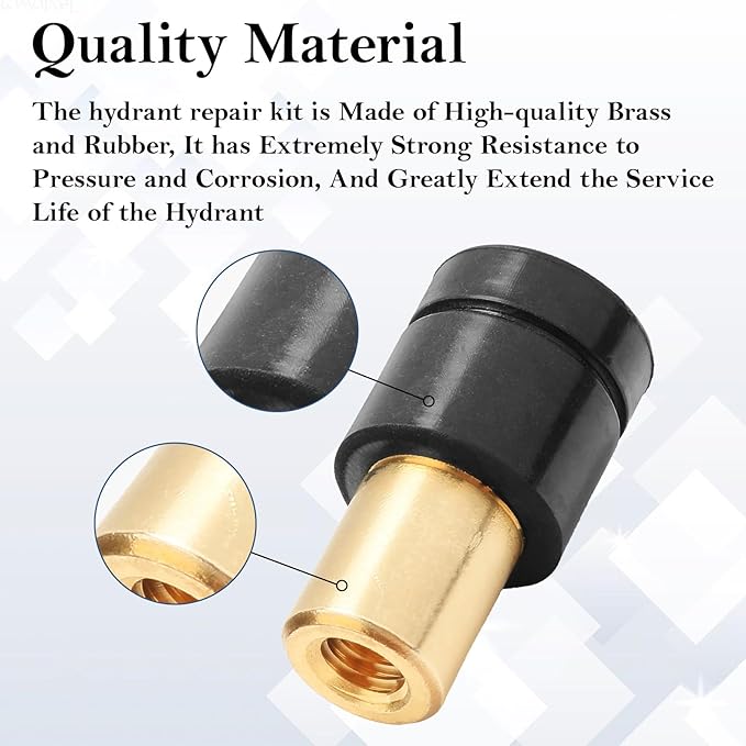 A115 Hydrant Plunger Assembly for Merrill C-1000, R-6000 Yard Hydrant Plunger Repair 1 Pack