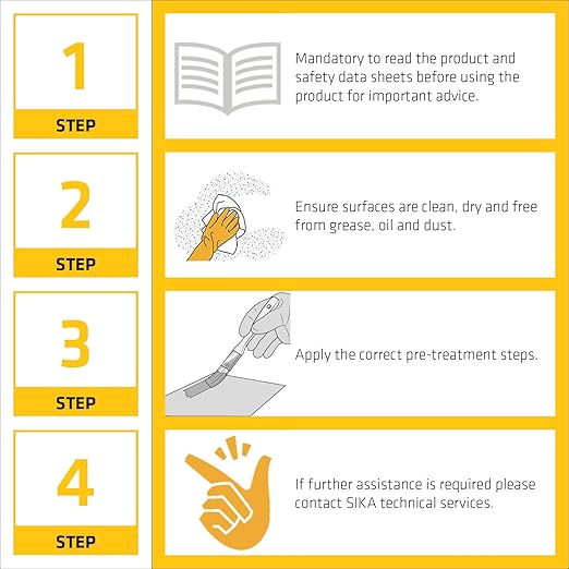 SIKA Sikaflex-291 Marine Adhesive & Sealant - White, Fast Cure Polyurethane for Boats - 10.1 fl. oz Cartridge - All-Purpose, Durable, Ideal for Above & Below Water Line (Pack of 24)