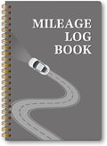 Auto Maintenance and Vehicle Maintenance Log Book, Car Maintenance & Expense Tracker Record Book Logbook, 5.9"x 8.6" - Grey