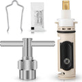 Enhon 1 Pack 1222 Replacement Cartridge Compatible with Moen with Puller, Tub Shower Cartridge Replacement Kit Compatible with Posi temp Faucet, Shower Repair Tool