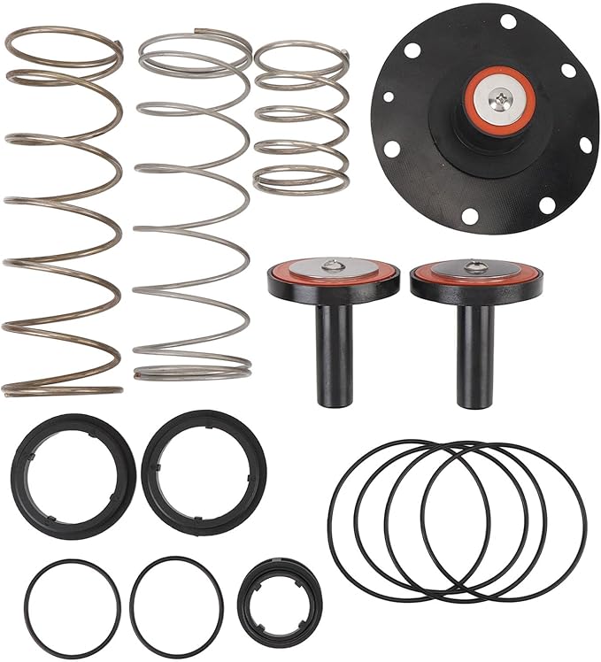 Complete Backflow Repair Kit 3/4in to 1in Long Durability High Performance Prevent Water Leakage Backflow Components Repair Parts Fit for Wilkins 975XL 975XL2