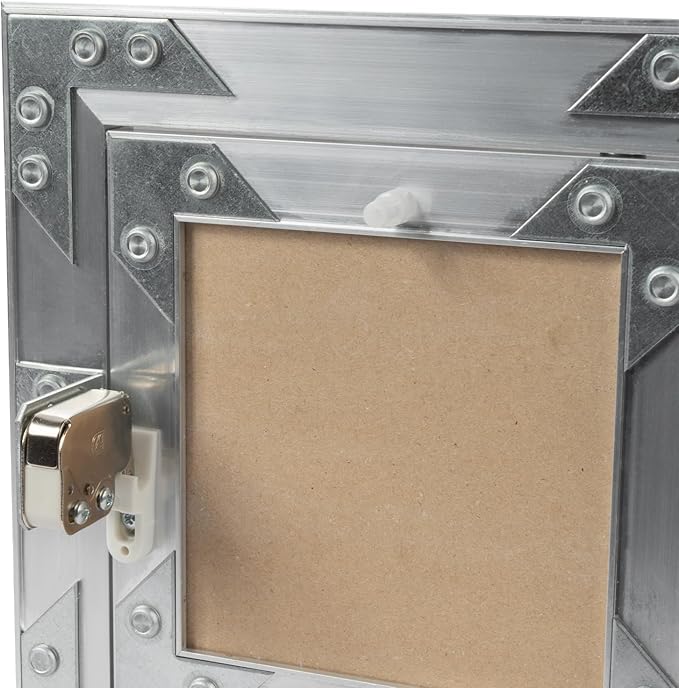 6" x 6" Inch Aluminum Drywall Access Panel - Service Shaft Door - Plumbing, Electricity, Heating, Alarm Wall Inspection hatch for Drywall - Bathroom Service Access Hole Cover