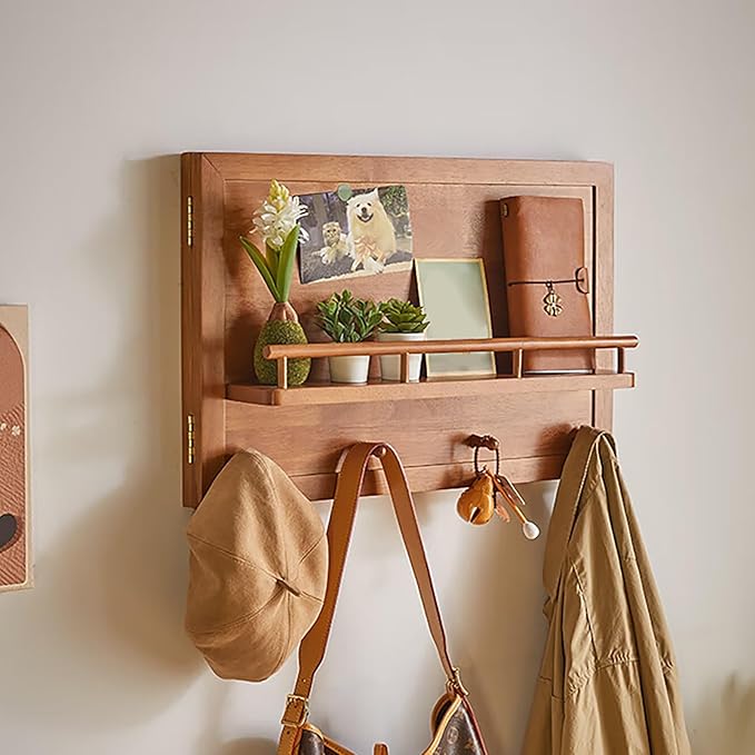 Elegant Electric Meter Box Cover Decorative Fuse Box Cover with Hook, Circuit Breaker Panel Protective Lid, for Farmhouse/Dorm(59 * 39cm/23 * 15in)