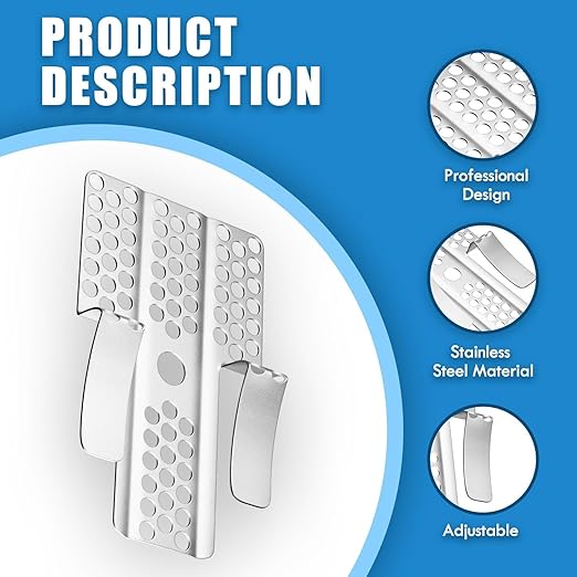 Drywall Repair Clips, 60pcs Drywall Fastner Clips with 120 Screws Fits 1/2" and 5/8" Panels Stainless Steel Wall Patch Kits for Walls Repairing (60)