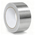 Quinnsus 2" x 66 Ft Aluminum Foil Tape, 5.91 mil - Heavy Duty Heat Shield & Thermal Insulation Fiberglass Tape for HVAC Ductwork, Metal Ducts, Dryer Vents, AC Pipes, Exhaust Repair