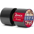 Butyl Joist Tape for Decking 4''×50', 2 Rolls Weather-Resistant Deck Joist Tape 4 inch, Waterproof and Anti-Corrosion Joists Deck Tape,Self-Adhesive Flashing Joists Tape for Wood Decks Beams Roof