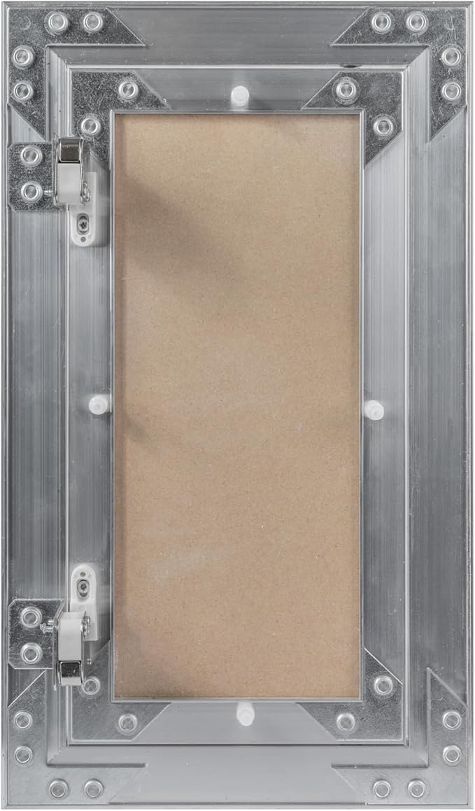 Vent Systems 6" x 12" Inch Access Panel - Drywall, Wall, Electrical, Plumbing Cover Plate - Ceiling, Wall Mount Drywall Access Panel - Metal Crawl Space Door for Home, Garage, Basement, Attic