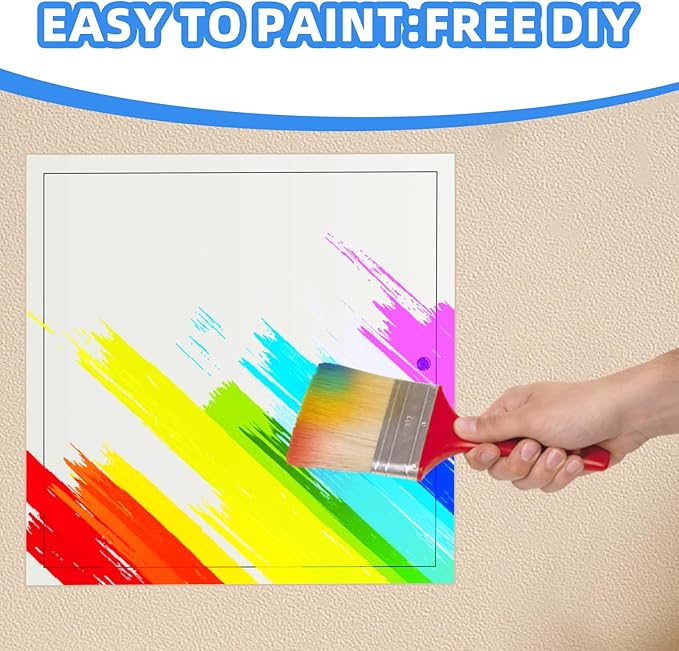 16" x 16" Metal Access Panel, 1MM Thickened Access Panel for Drywall, Aluminum Access Panel for Walls and Ceilings, Rust-Resistant and Easy-to-Install Drywall Access Panel