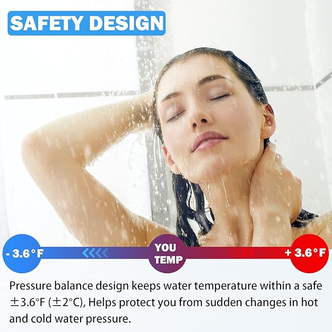 RP46074 Delta Shower Valve Cartridge Compatible with Delta 13/14 Series Bath Tub Shower Faucet Single Handle Universal MultiChoice Rough-in Valve Monitor Cartridge Repair Assembly Replacement Parts