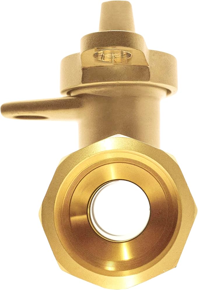 1’’Lead-Free bronze street curb stop FNPT for water main tube service fittings