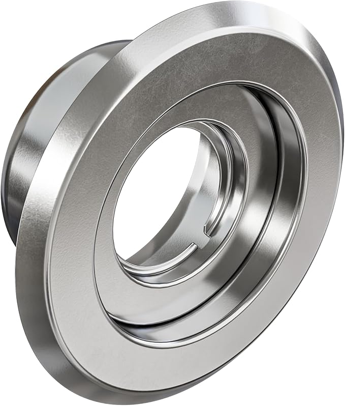 Recessed Fire Sprinkler Escutcheon 3/4 in. IPS - 2 Piece in Chrome Plated - Depth Adjustment Range up to 3/4 in. for Fire Sprinkler Trim