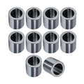 Stainless Steel Reducer Bushing, Screw Standoff Metal Spacer 3/4" to 1/2" Steel Reducer Standoff Bushing Adapters for 1/2" Screws Bolts and Rods, Round Metal Stainless Steel Spacer Set of 10