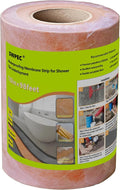 Waterproof Membrane for Shower 9.8inch x 98.3Ft (80.7Sq Ft) 23.6mils Thick Tile Shower Waterproofing Membrane Roll Underlayment Waterproof Wall Panels for Showers Bathroom Sauna Walls and Wet Areas