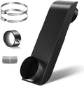 Upgrade Periscope Dryer Vent, 9.5-14.5" Adjustable Dryer Vent Connector Kit for Whirlpool and Tight Spaces - Flat & Slim Telescoping Dryer Vent Low Profile 4 Inch Duct Dryer Outlets