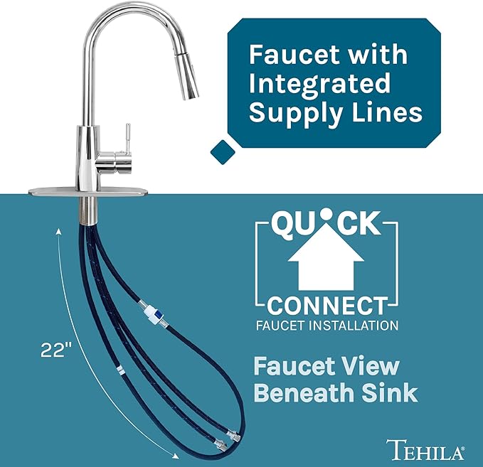 White Utility Sink Laundry Tub with High Arc Chrome Faucet for Laundry Room Basement, Garage, Shop