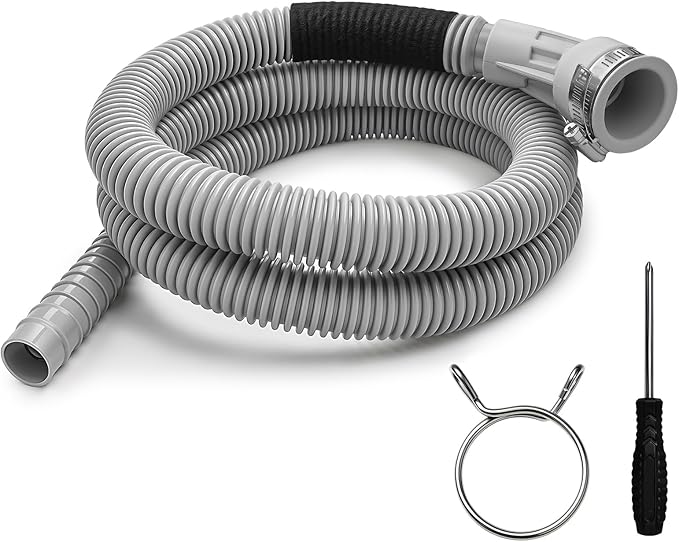 DC97-18682D Washer Drain Hose Assembly for Samsung Washer Drain Tube Replacement Compatible with DC97-18682B DC97-18682C DC97-18682E