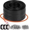 159.5FT(3FT~200FT) Heat Tape for Water Pipes, -40°F Deicing Heating Cable, Freeze Protected Water Pipe Heating Cable, Heated Water Hose, Plumbing Fixtures, 120V 5W/ft Plumbing Fixtures