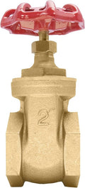2" Brass Gate Valve - 200WOG, FxF NPT