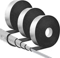 DGSL Pipe Insulation Wrap, 2" Wide X 99 Ft (3 Roll) Pipe Insulation Foam Tube, Self-Adhesive AC Line Insulation for Winter Freeze Protection