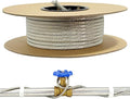 100' HTM Braid Self Regulating Heating Cable Mobile Home Heat Tape Water Pipes Freeze Protection Heat Trace Energy Saving Heat Tape for Water Hose